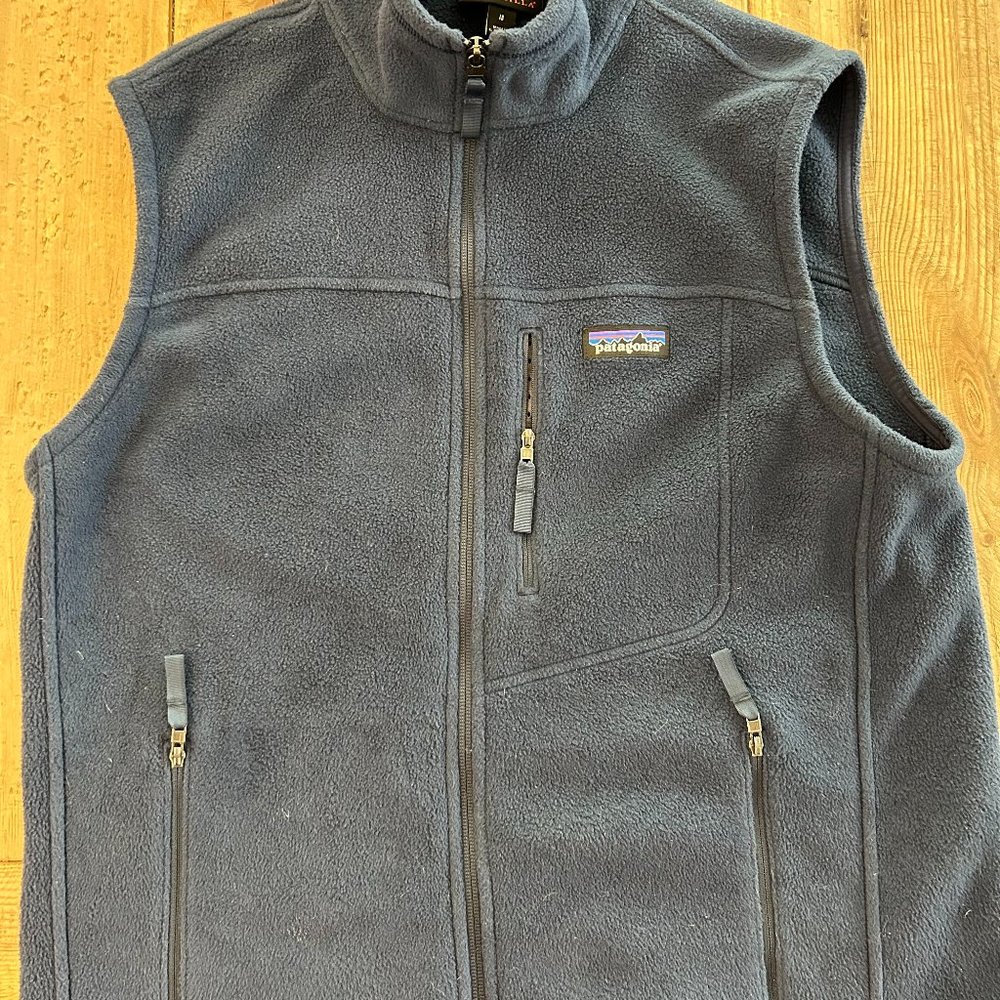 Patagonia Synchilla® Fleece Vest - Medium - Navy